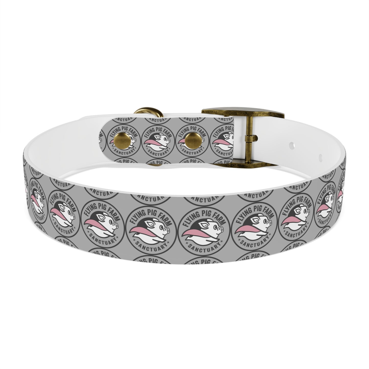 Flying Pig Farm Sanctuary Dog Collar