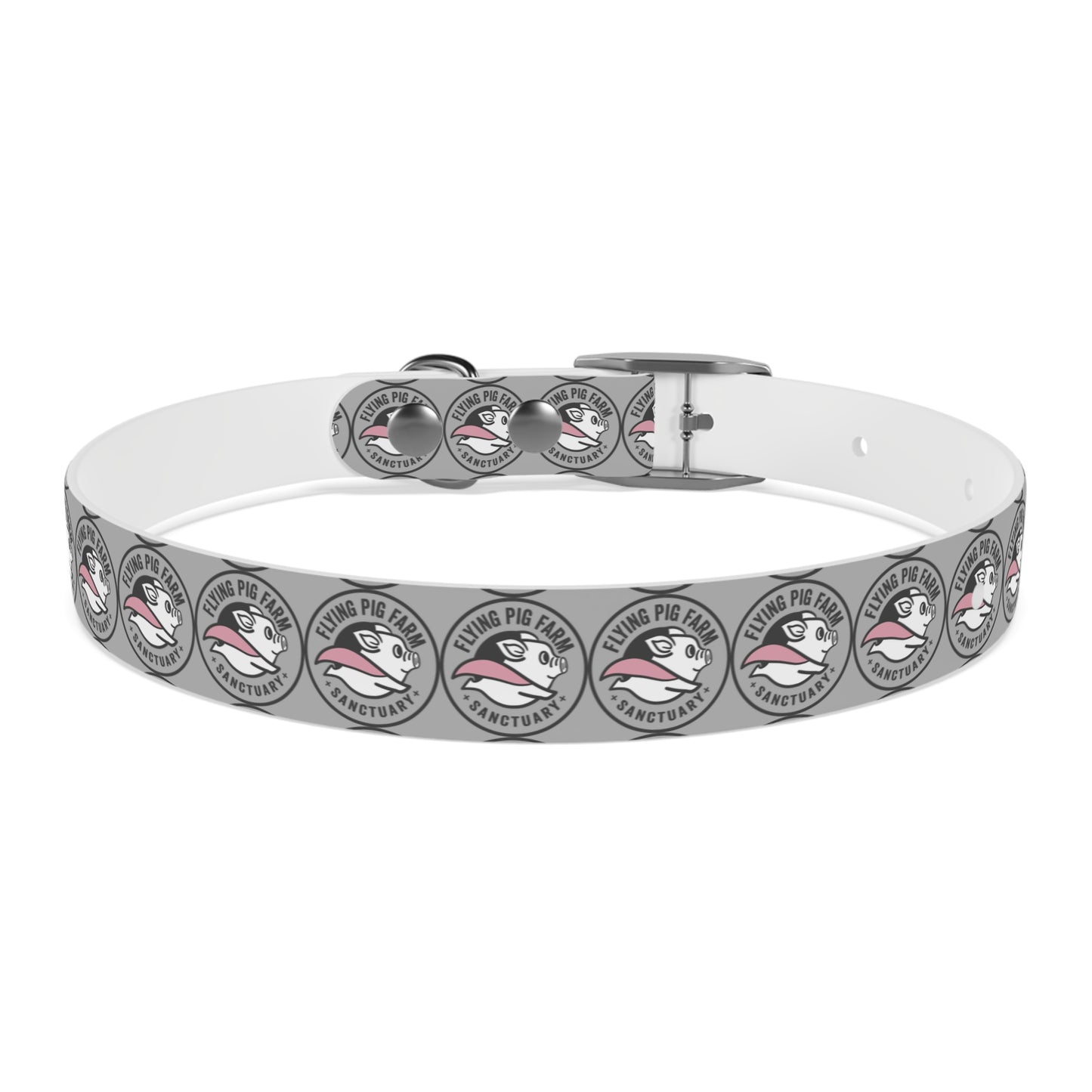 Flying Pig Farm Sanctuary Dog Collar
