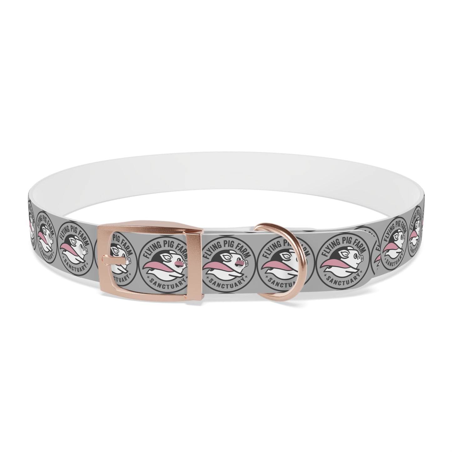 Flying Pig Farm Sanctuary Dog Collar