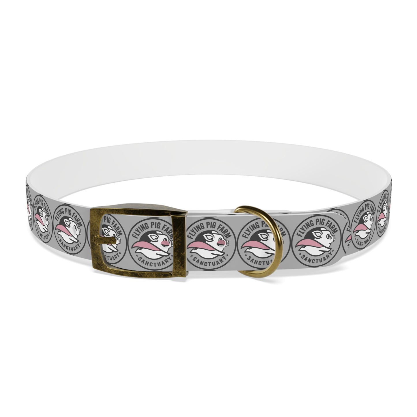 Flying Pig Farm Sanctuary Dog Collar