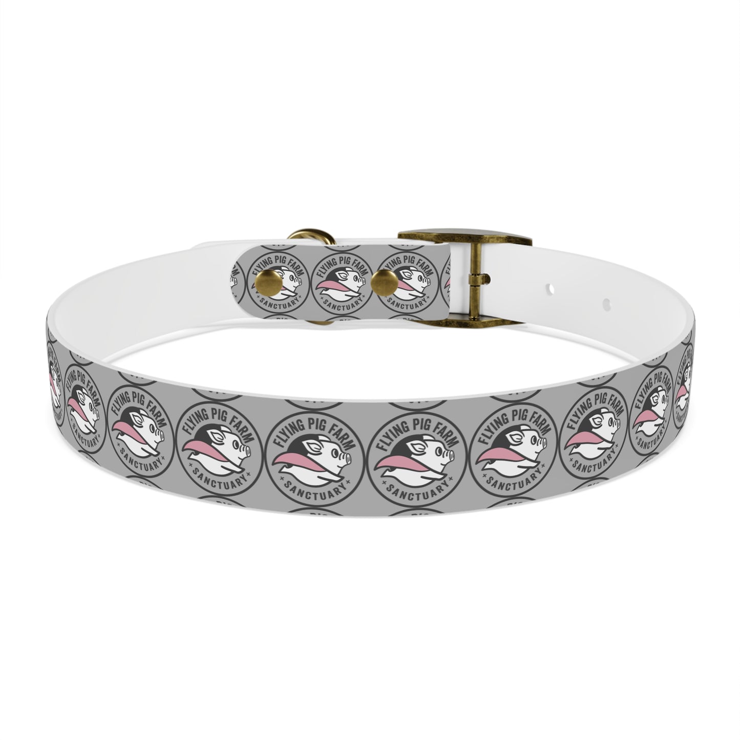 Flying Pig Farm Sanctuary Dog Collar