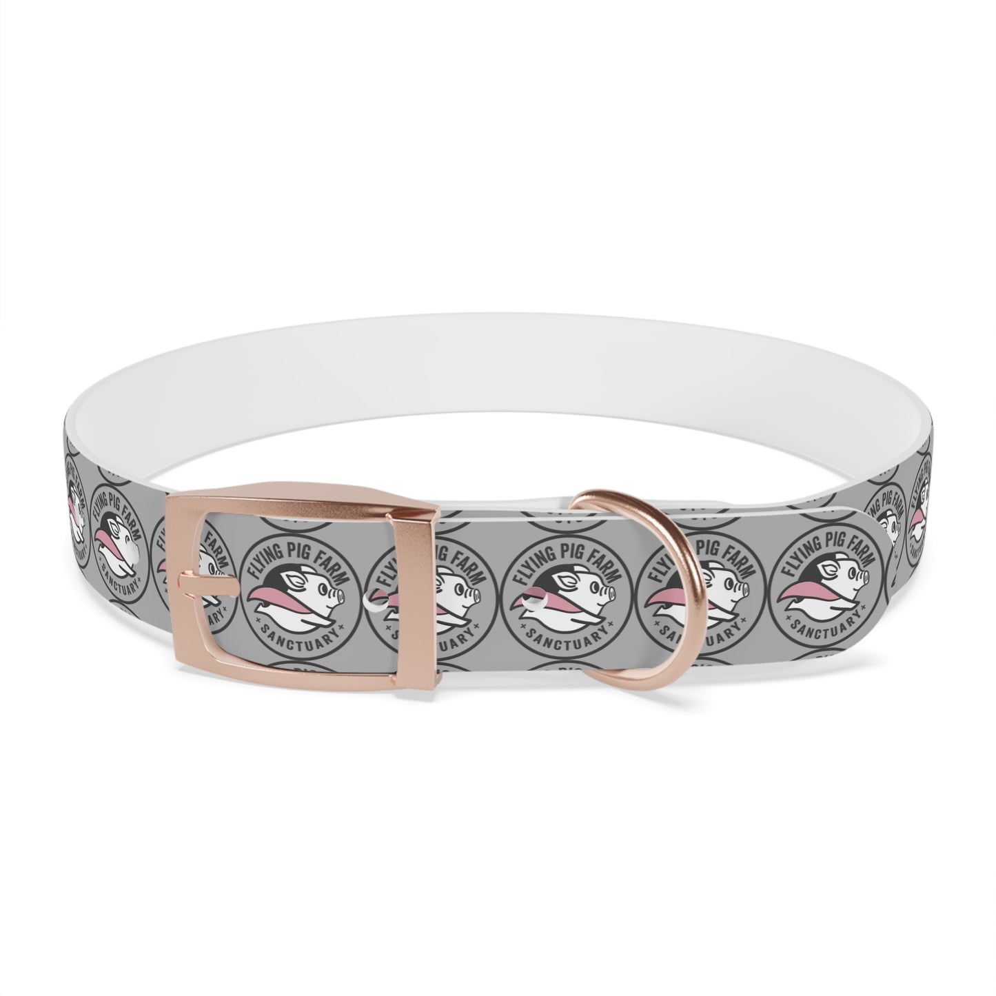 Flying Pig Farm Sanctuary Dog Collar
