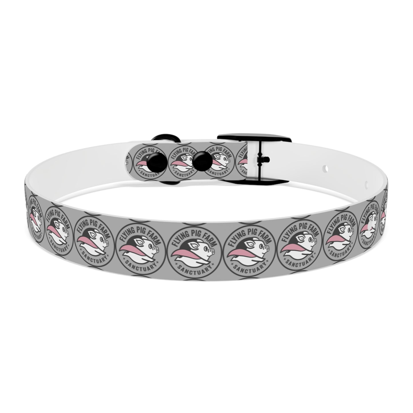 Flying Pig Farm Sanctuary Dog Collar