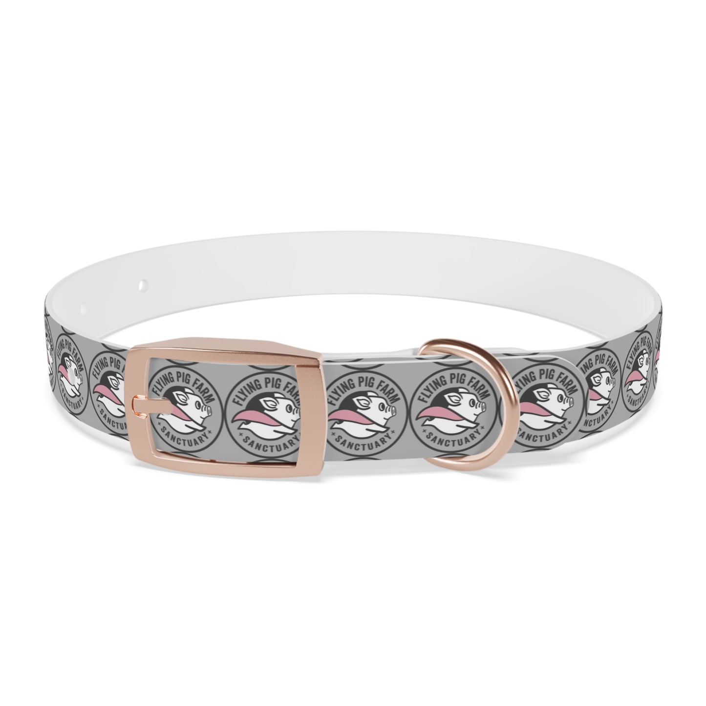 Flying Pig Farm Sanctuary Dog Collar