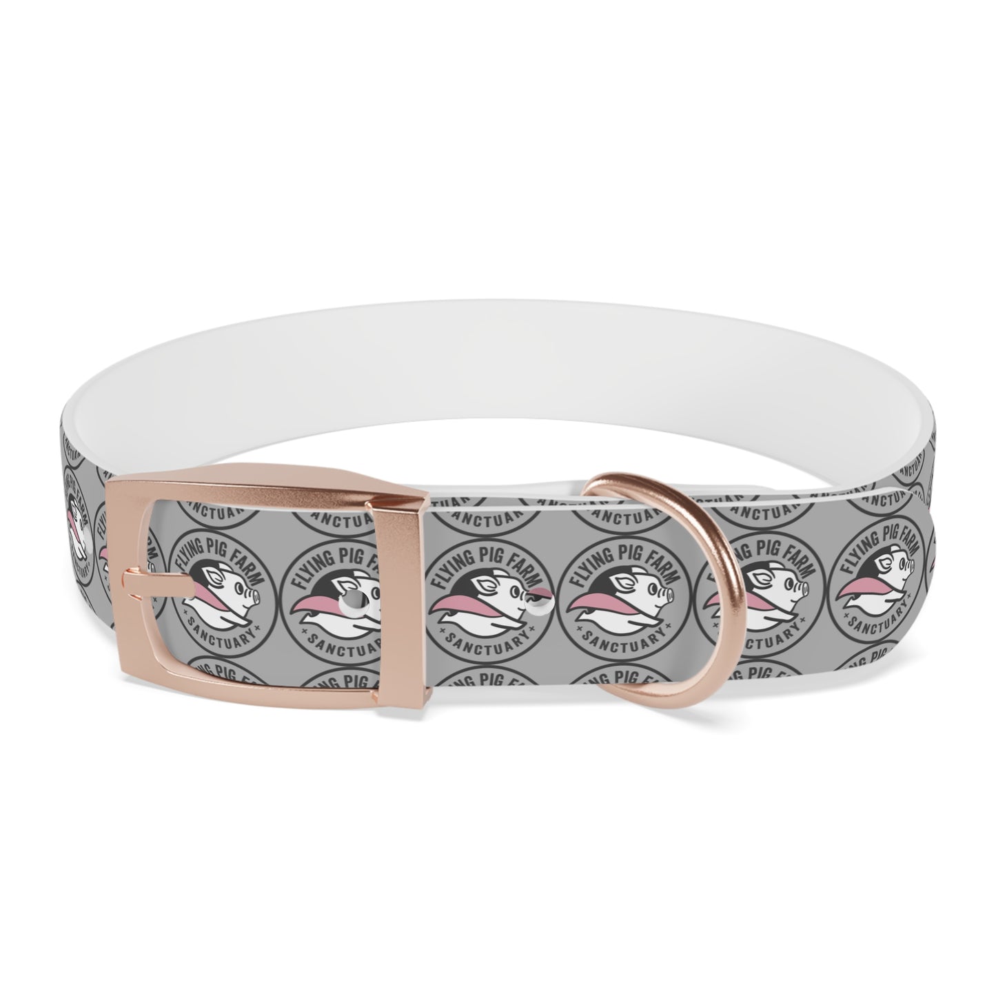 Flying Pig Farm Sanctuary Dog Collar