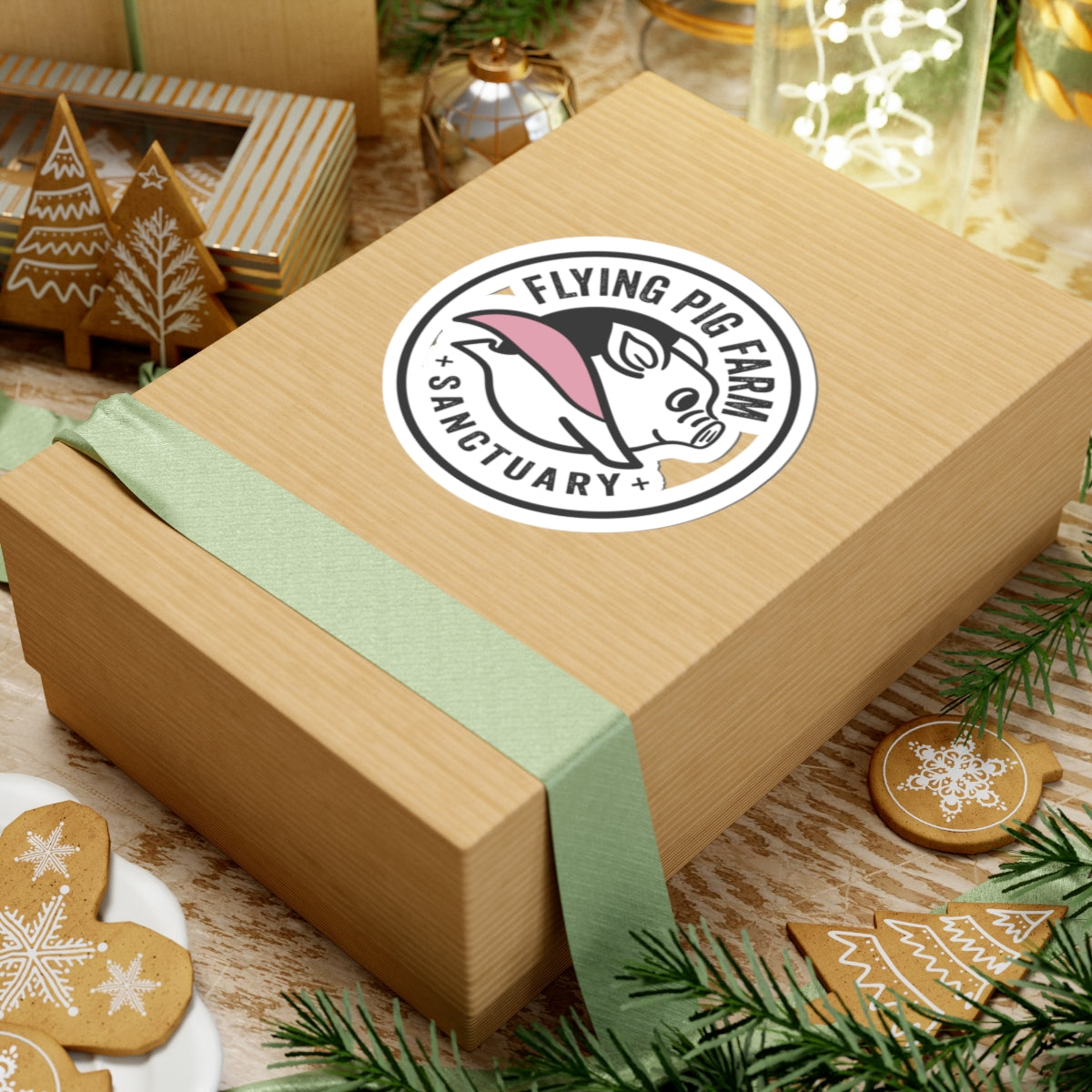 Flying Pig Farm Sanctuary Stickers