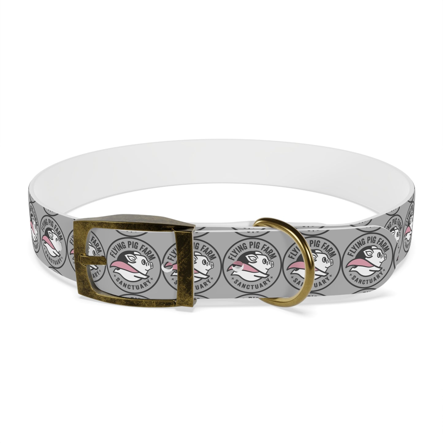 Flying Pig Farm Sanctuary Dog Collar