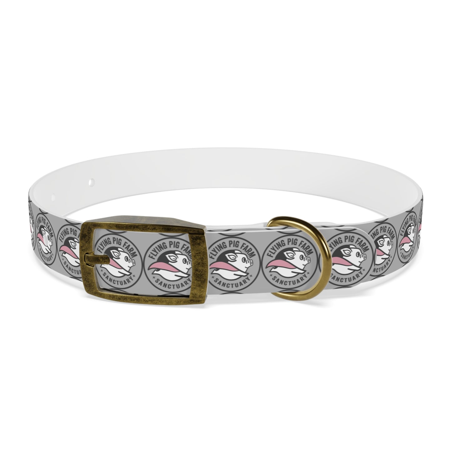 Flying Pig Farm Sanctuary Dog Collar