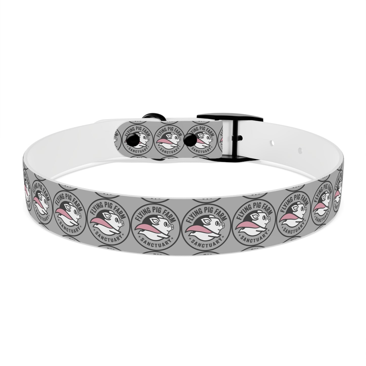 Flying Pig Farm Sanctuary Dog Collar