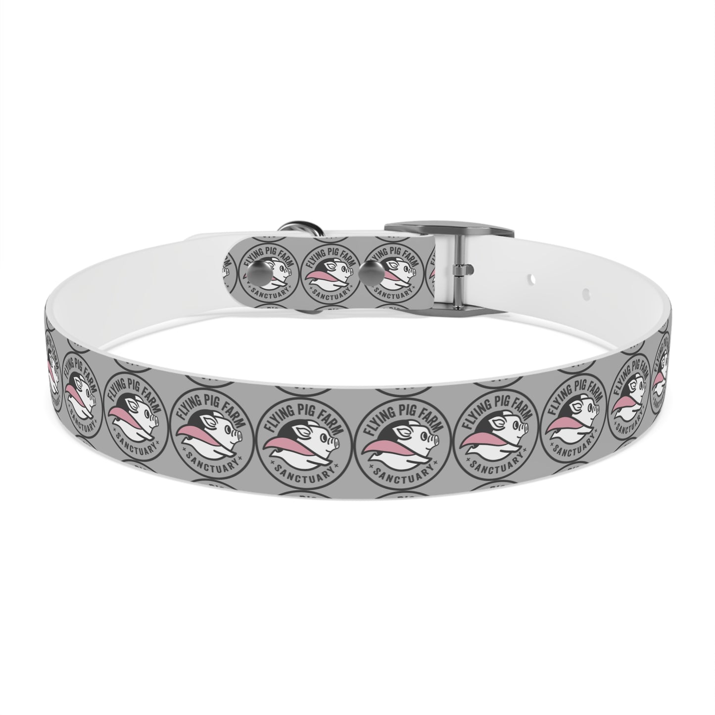 Flying Pig Farm Sanctuary Dog Collar