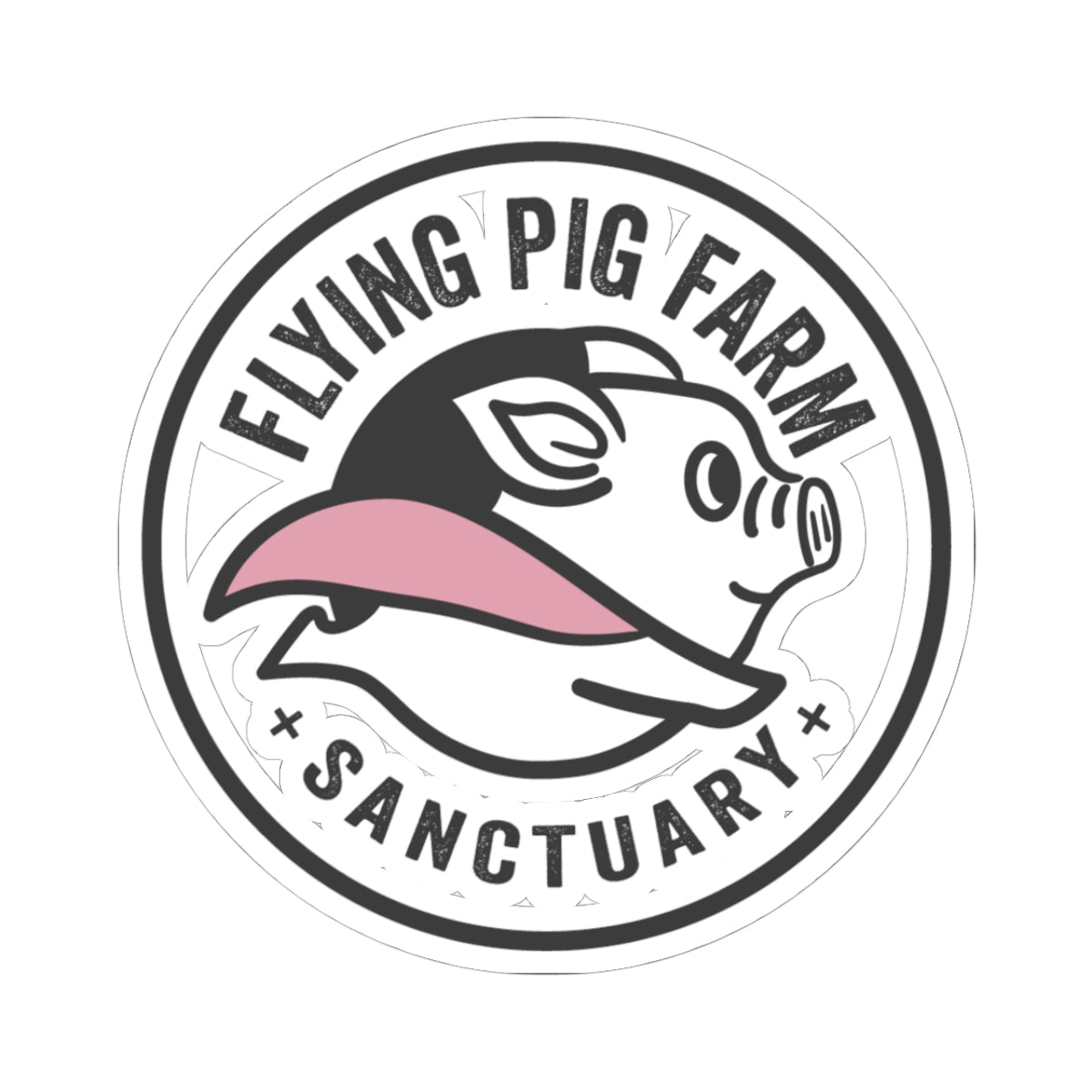 Flying Pig Farm Sanctuary Stickers