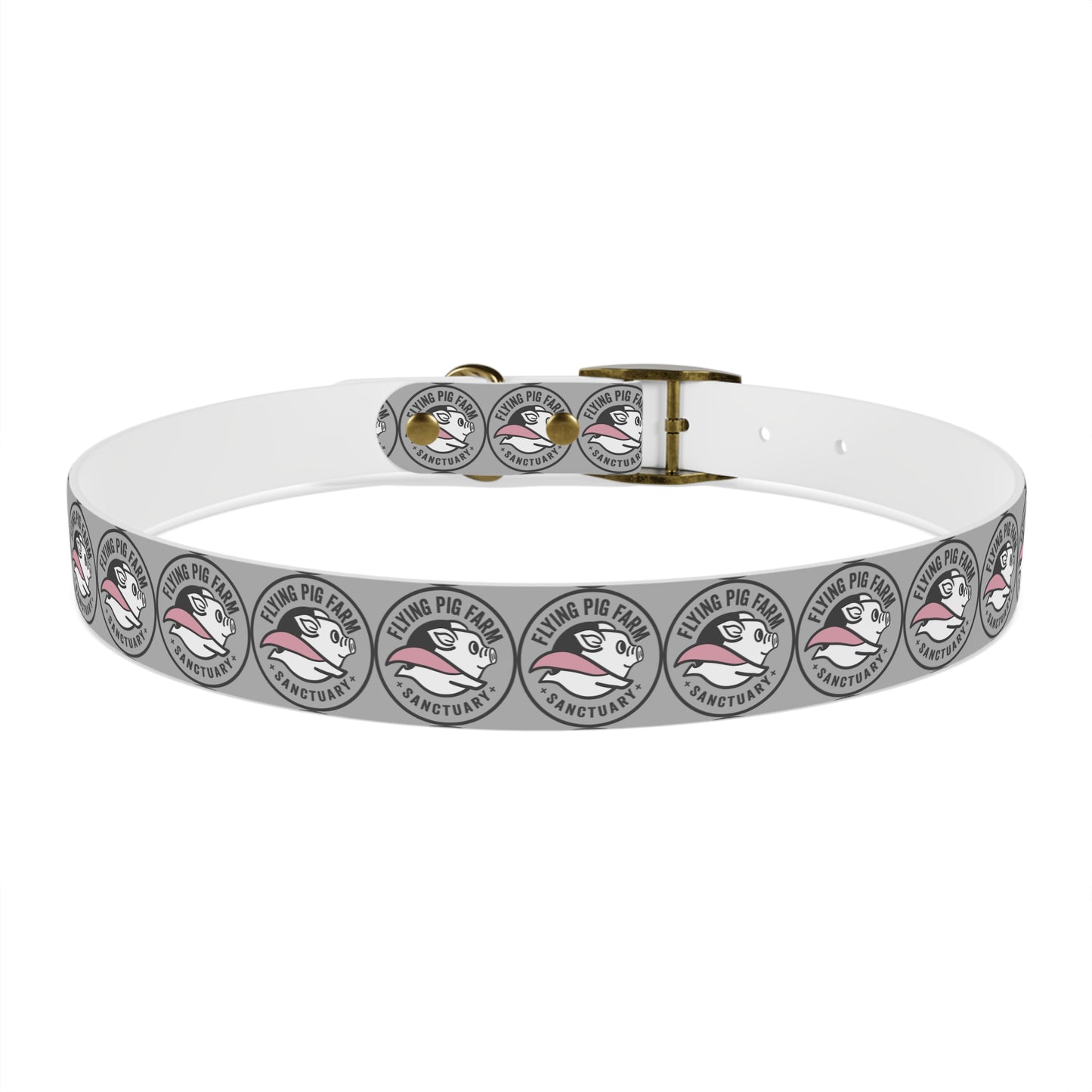 Flying Pig Farm Sanctuary Dog Collar