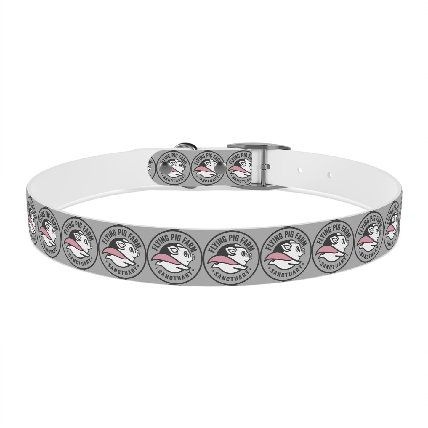 Flying Pig Farm Sanctuary Dog Collar