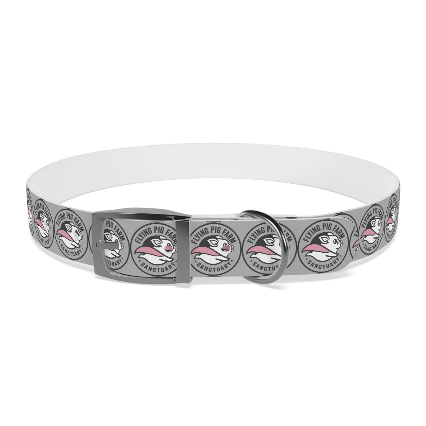 Flying Pig Farm Sanctuary Dog Collar