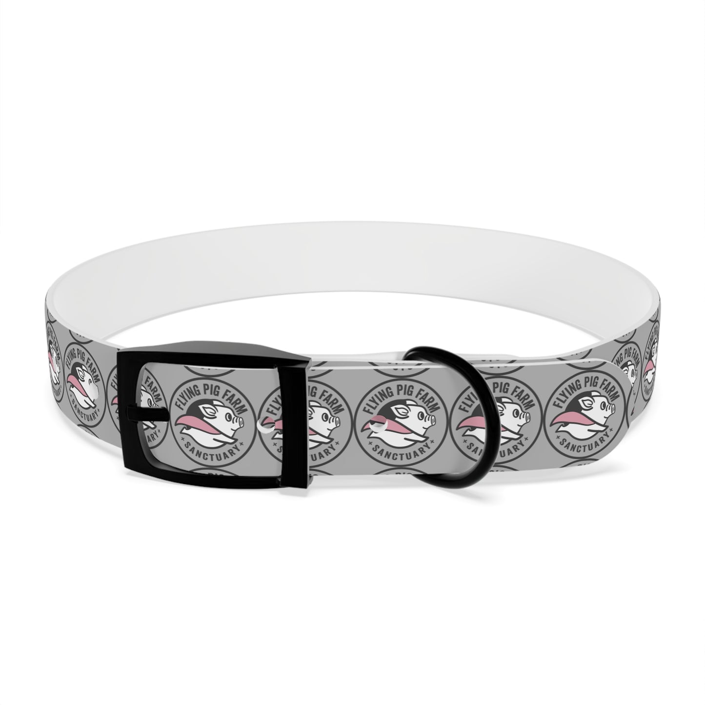 Flying Pig Farm Sanctuary Dog Collar
