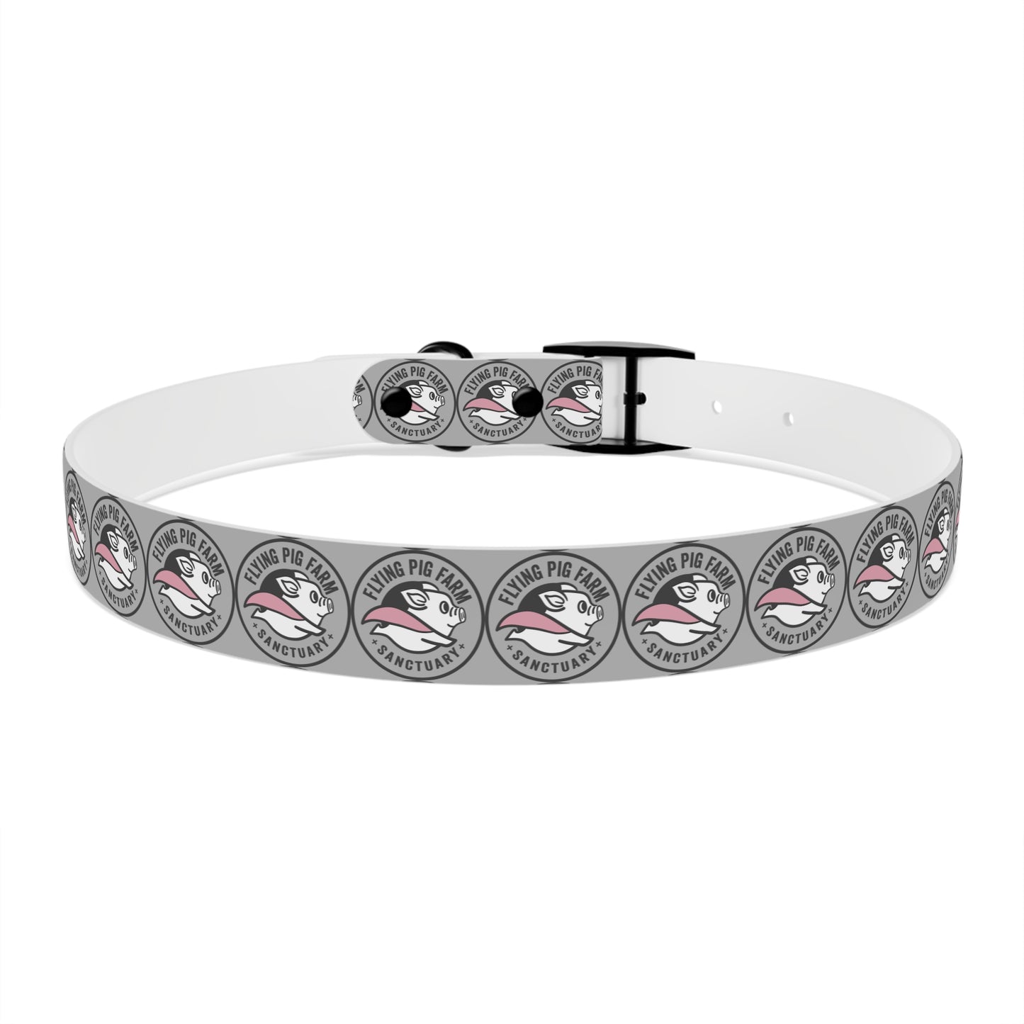 Flying Pig Farm Sanctuary Dog Collar