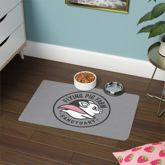 Flying Pig Farm Sanctuary Pet Food Mat