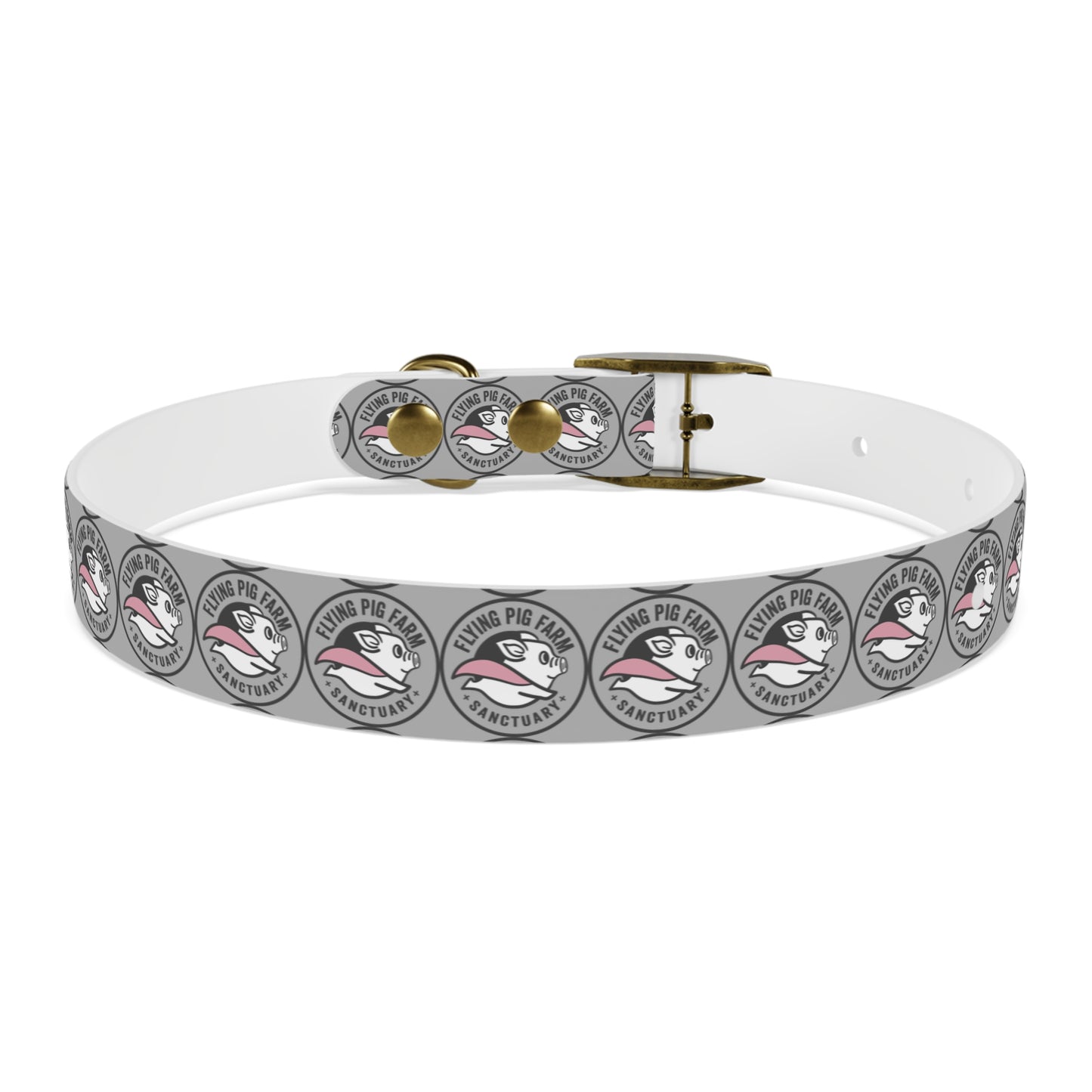 Flying Pig Farm Sanctuary Dog Collar